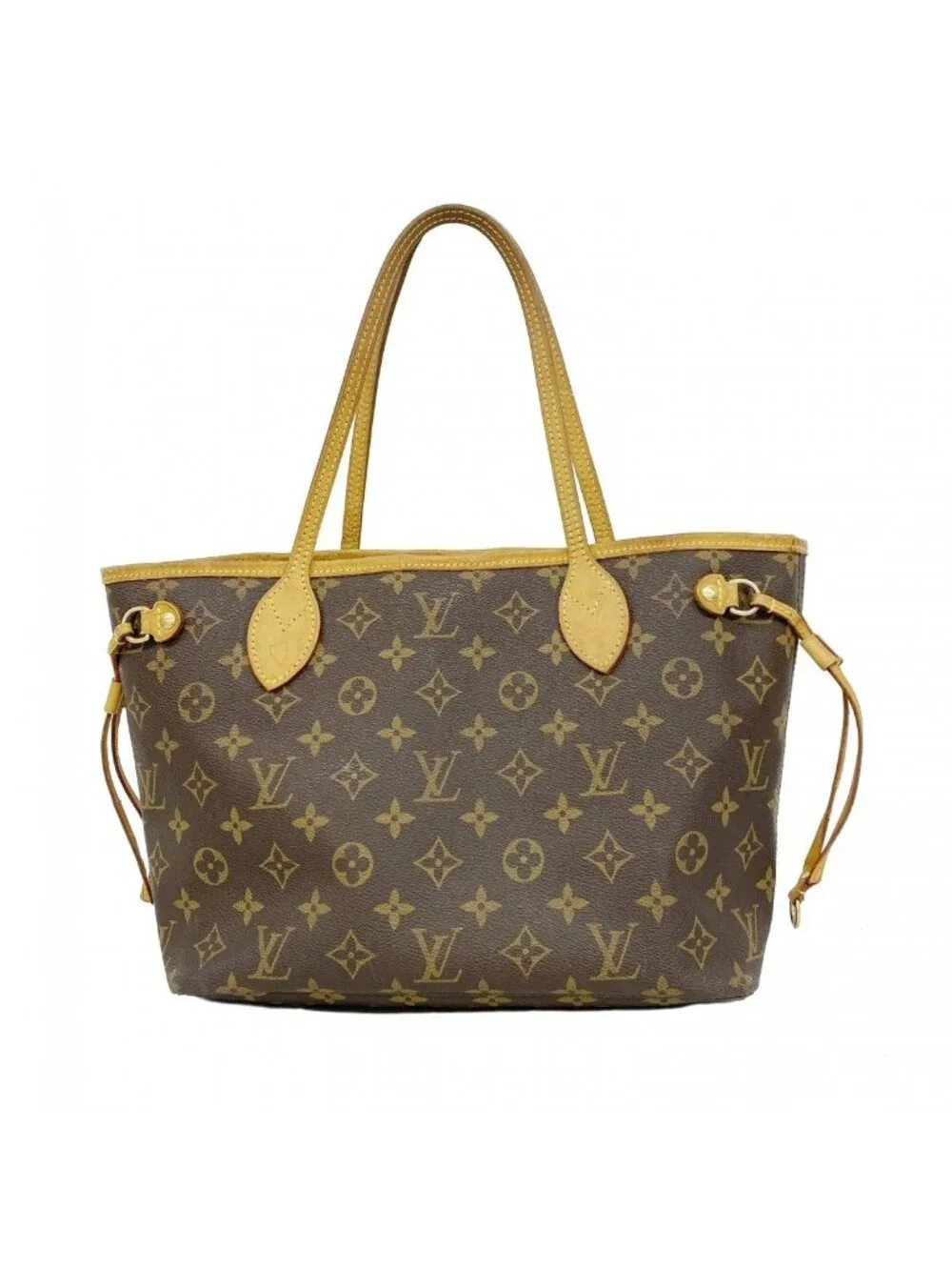 ★SOLD★ Louis Vuitton Tote Monogram Neverfull PM Brown - Picture 1 of 10
